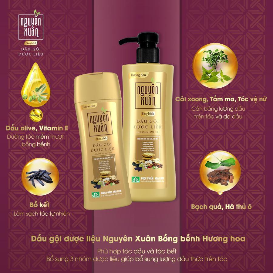 Dầu gội dược liệu Nguyên Xuân Bồng Bềnh