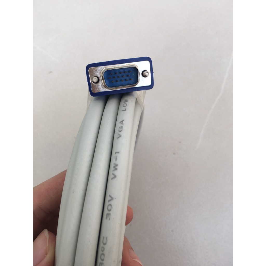Cáp VGA 1.5m KingMaster VMS1.5 FullHD sắc nét - Hàng chính hãng