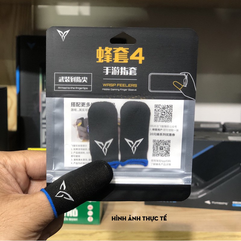 Flydigi Wasp Feelers 4 | Găng tay chơi game PUBG Liên quân chống mồ hôi cực nhạy, chính hãng | BigBuy360 - bigbuy360.vn