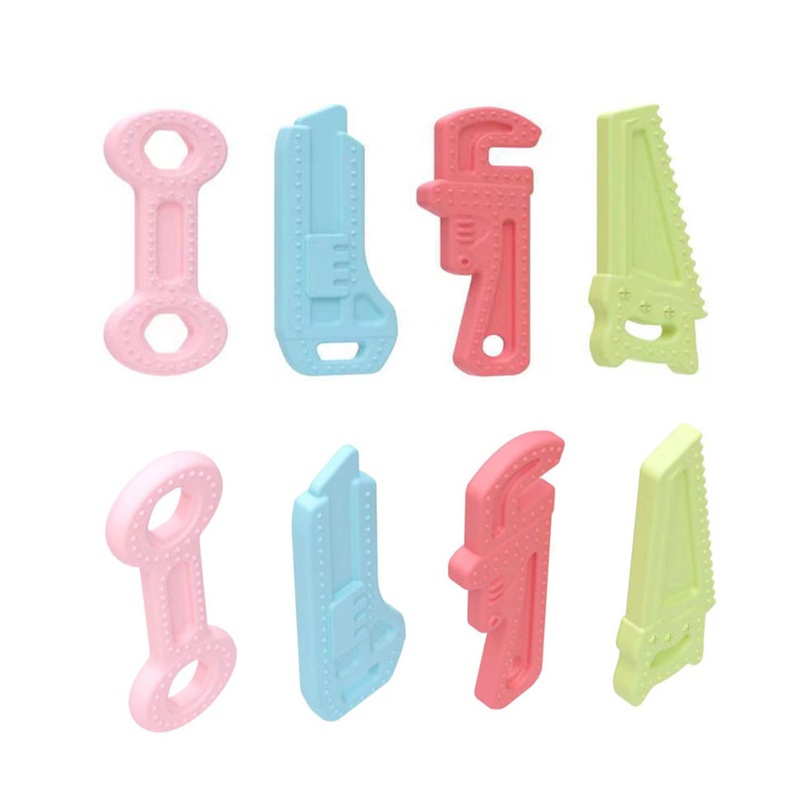 Đồ Chơi Gặm Nướu Bằng Silicone Không BPA Dành Cho Bé 0-6 Tháng 6-12 Tháng Tuổi