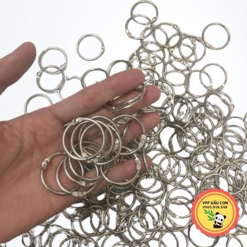 (Còng INOX) Khoen Sắt, Khoen Kim Loại Làm Sách Hoc Liệu