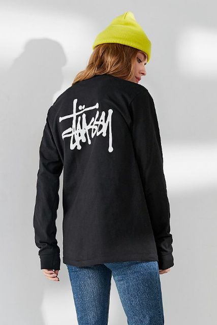 Áo tay dài Stussy - Chính hãng