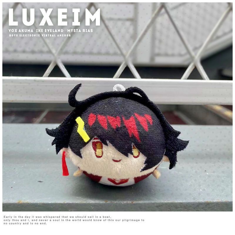 Luxiem nijisanji vtuber đồ bông thú nhồi bông dạng mochi noru doll