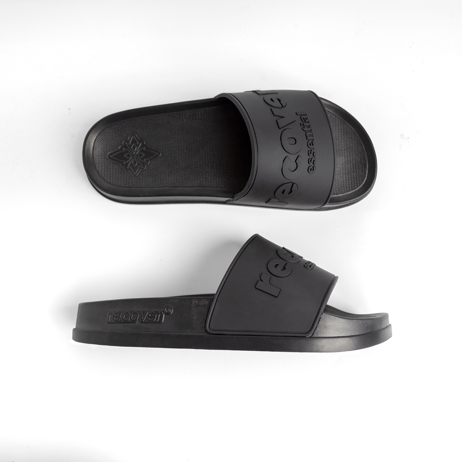 Dép Recover Basic V2 Full Black