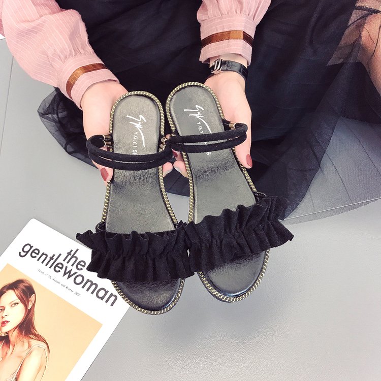 Summer Fashion Two Open Toe Sandals Flat Shoes for Women | BigBuy360 - bigbuy360.vn