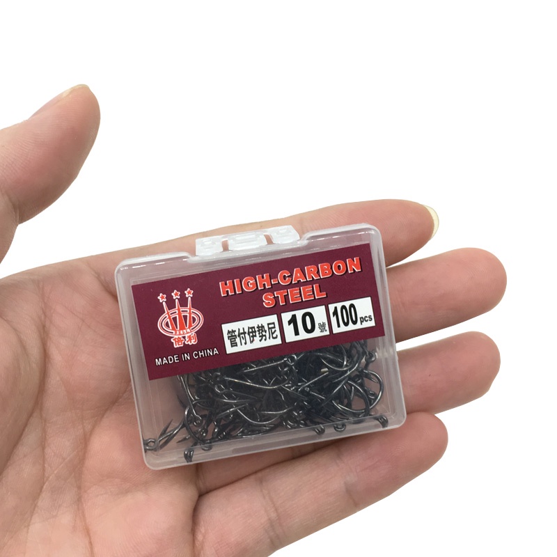 Lưỡi Câu Cá Bằng Thép Carbon Cao Cấp Siêu Bền