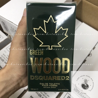 Nước hoa nam Dsquared2 Green Wood Pour Homme edt (xanh) 100ml Fullseal