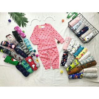 Compo 2 bộ bozip dài tay cho bé trai và bé gái
