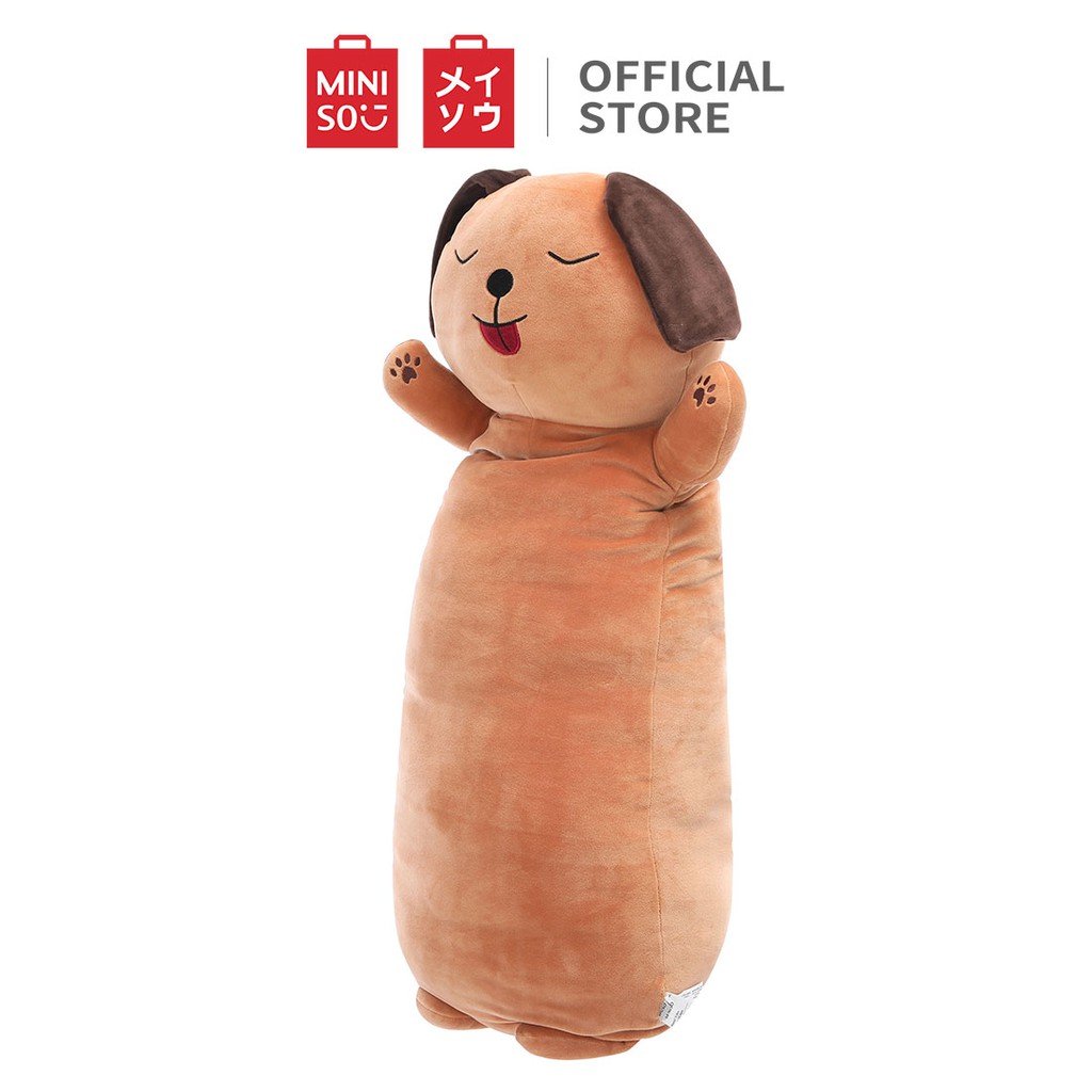 Gối ôm dài chó con Miniso