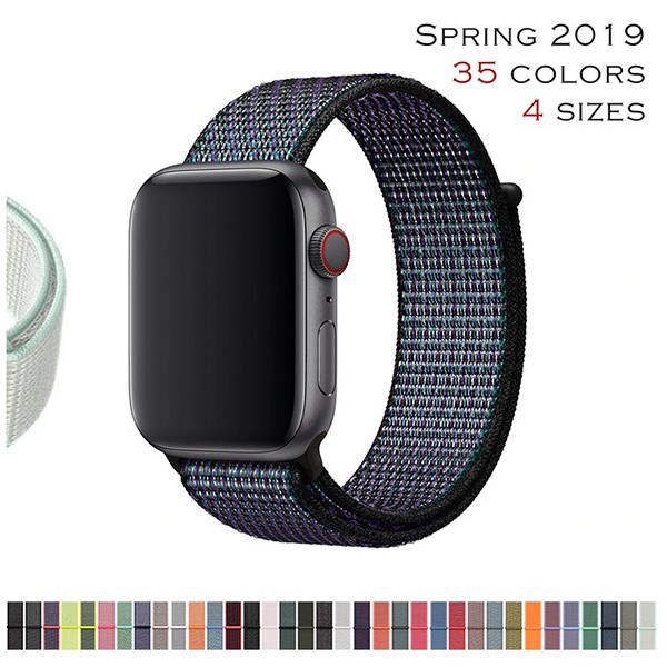 [Album màu mới 2019] Dây đeo Apple Watch Sport Loop series 1/2/3/4