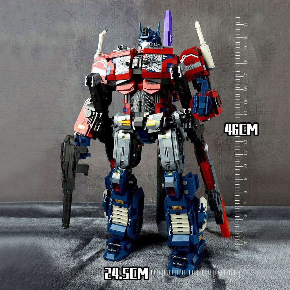 Đồ chơi Lắp ráp mô hình người máy Transformers 772 773 Optimus Mars và wasp mars