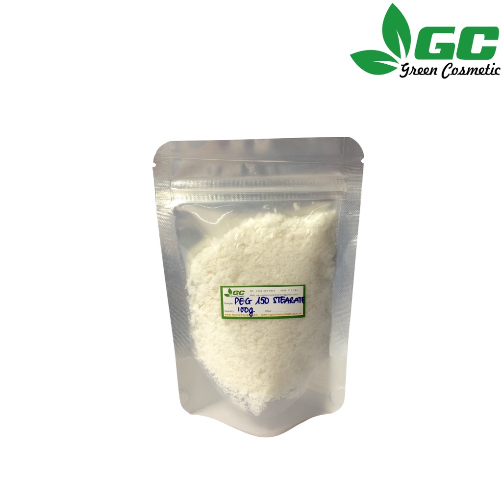 PEG 150 Disterate - sáp nhũ hóa dầu gội - nguyên liệu mỹ phẩm - 100G