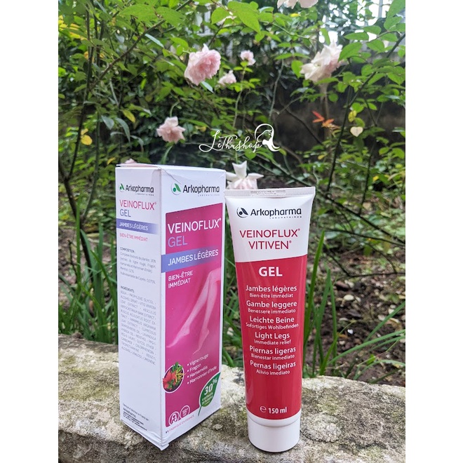 [Nội địa Pháp] Gel ngăn ngừa suy giãn tĩnh mạch V.einoflux 150ml