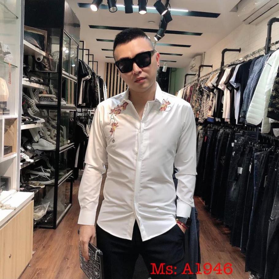 ( BH 1 đổi 1 ) Áo Sơ mi Trắng thêu chuột A1946 " :; : 2021 ' " ! ⁿ |