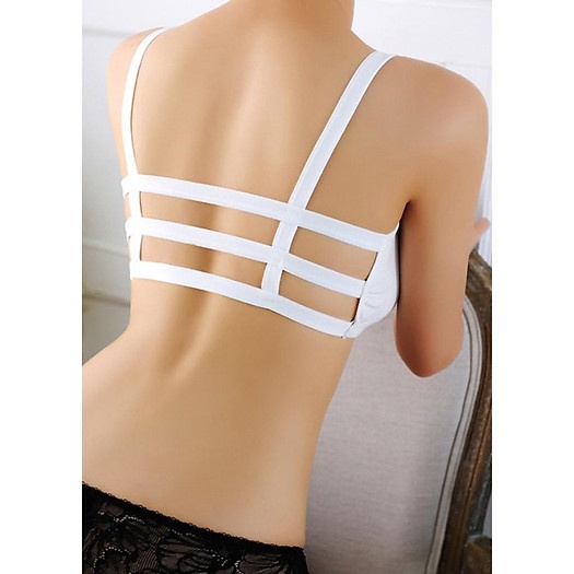 Áo Lót Nữ, Áo Ngực Bra 3 Dây Có Đệm Ngực Không Gọng - Bra Học Sinh 3 dây