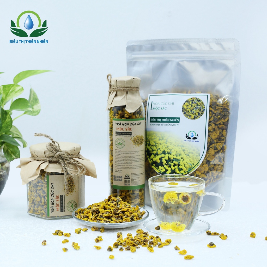 Combo Trà Tâm Sen, Kỷ Tử, Hoa Cúc SIÊU THỊ THIÊN NHIÊN Giúp An Thần, Tốt Cho Tim Mạch 100g/gói