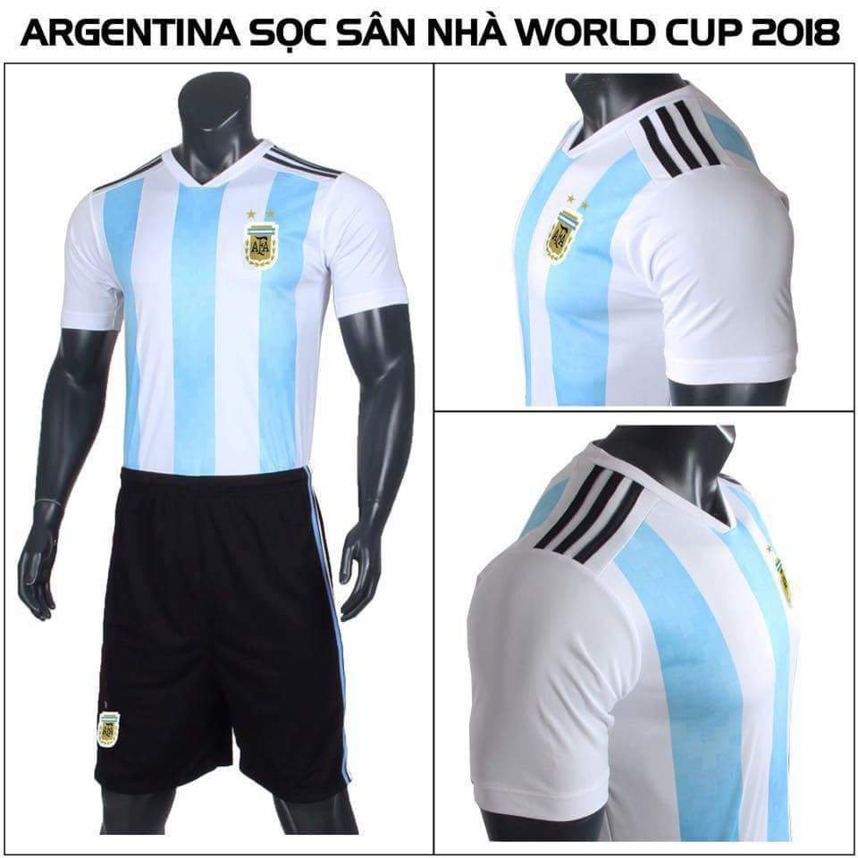 [CHỈ 1 NGÀY] - ÁO AGENTINA - SIÊU BỀN