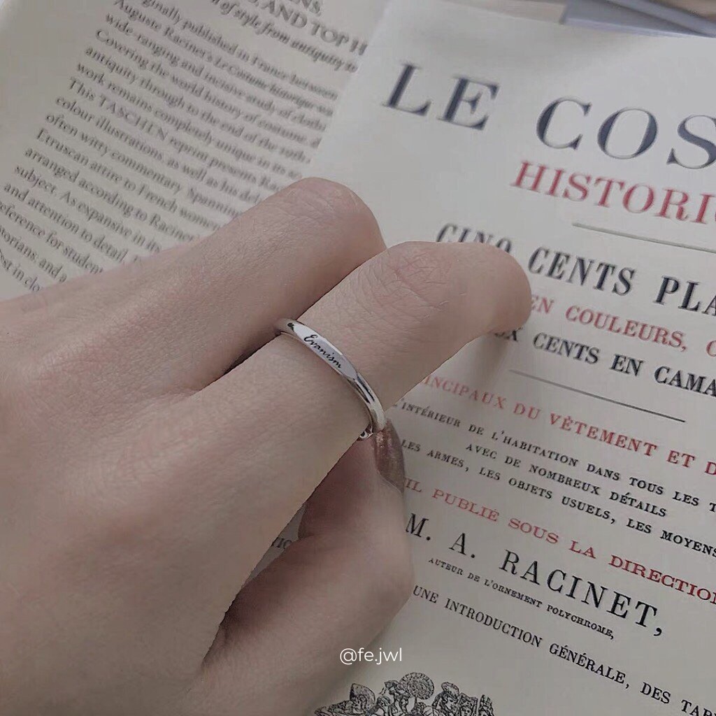 [FE19] Nhẫn bạc nữ Joy Ring