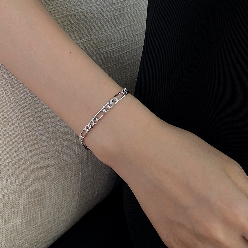 Vòng Tay Dây Xích Phong Cách Retro Đơn Giản Cá Tính