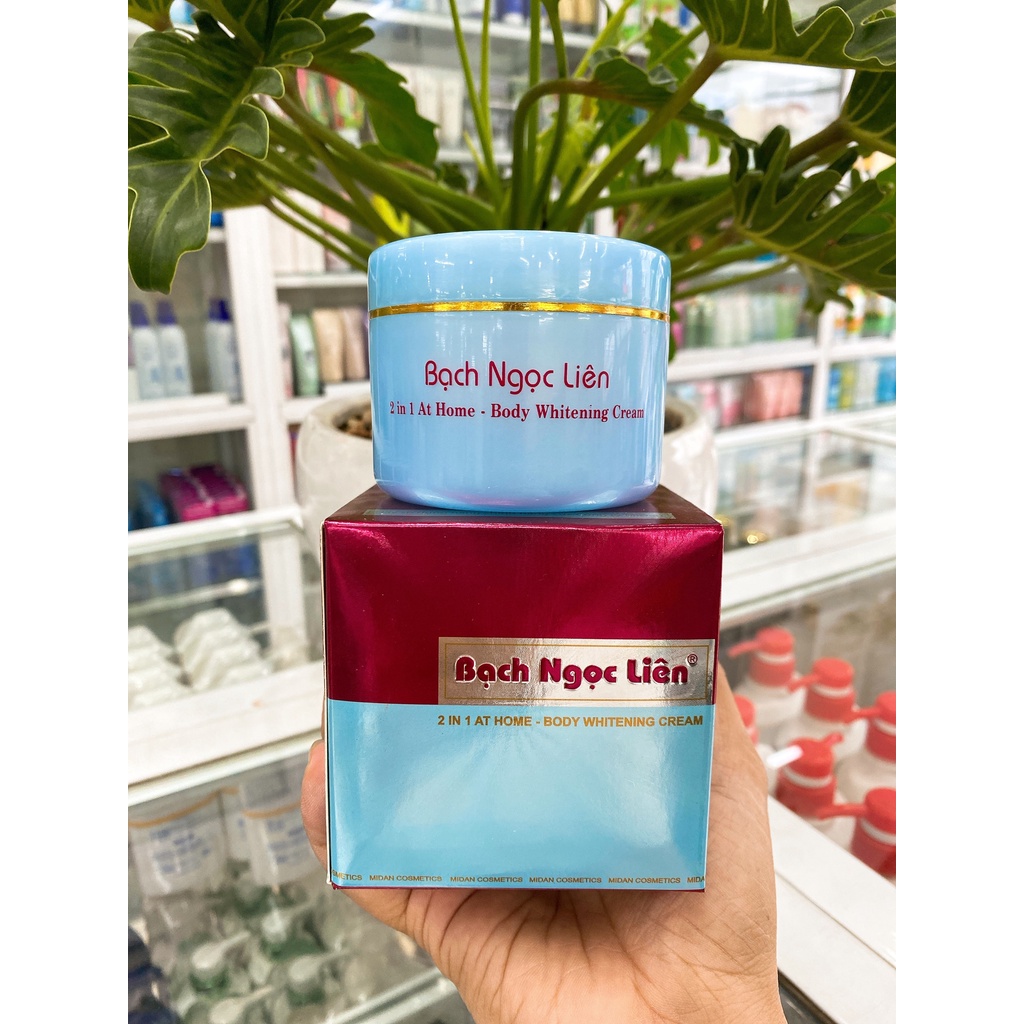 Kem Dưỡng Trắng Da Toàn Thân Bạch Ngọc Liên 80g ~ 90g Chính Hãng Công Ty