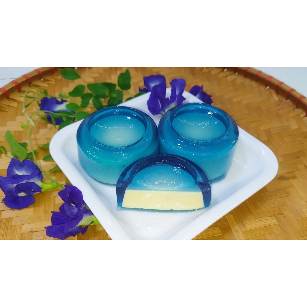 1KG HOA ĐẬU BIẾC KHÔ NGUYÊN LOẠI 2 LÀM MÀU THỰC PHẨM