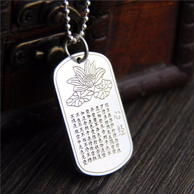 Dây chuyền chú đại bi hoa sen