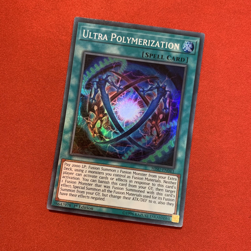 [EN-JP][Thẻ Bài Yugioh Chính Hãng] Ultra Polymerization