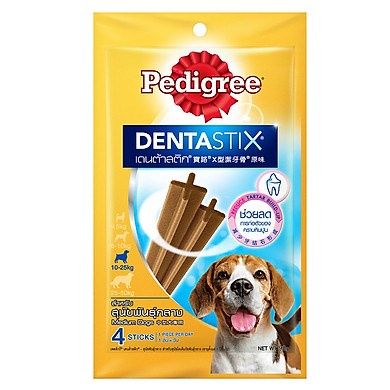 Pedigree - Bánh xương cho chó cỡ trung Dentastix 98g