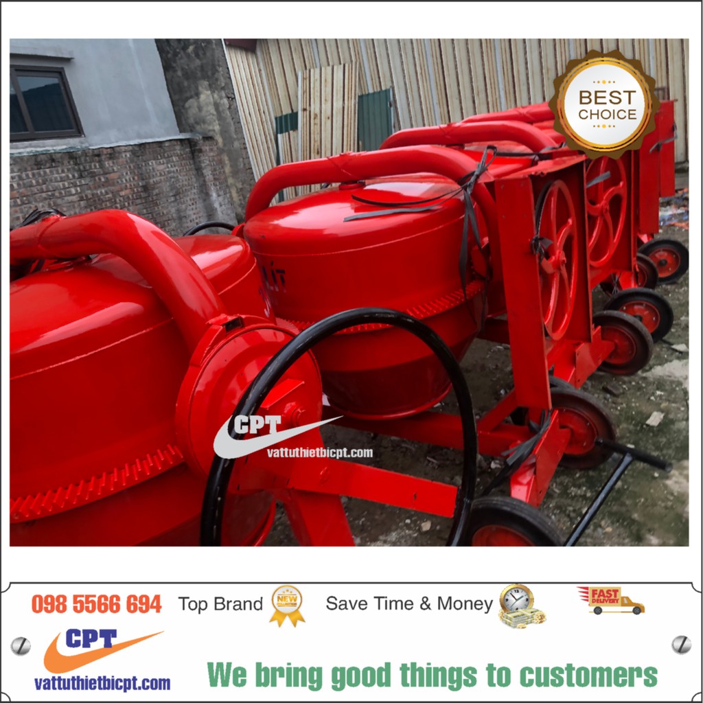 Máy trộn bê tông 350L