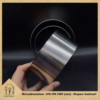 Khuôn Ring Mousse INOX DÀY 🍩FREESHIP🍩 các size cao 8cm - Kadi Mart nguyên liệu & dụng cụ làm bánh