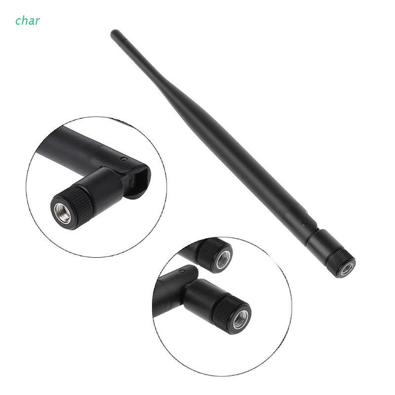 Anten Trong Nhà 6dBi Kết Nối RP-SMA Female + 2 x30cm