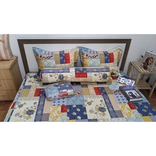 Bộ ga gối cotton lụa hàn quốc Alnena Ngọc Nữ