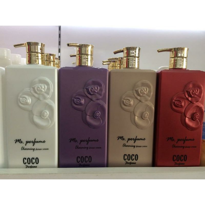 Sữa Tắm Coco Perfume Charming Shower Cream 800ML