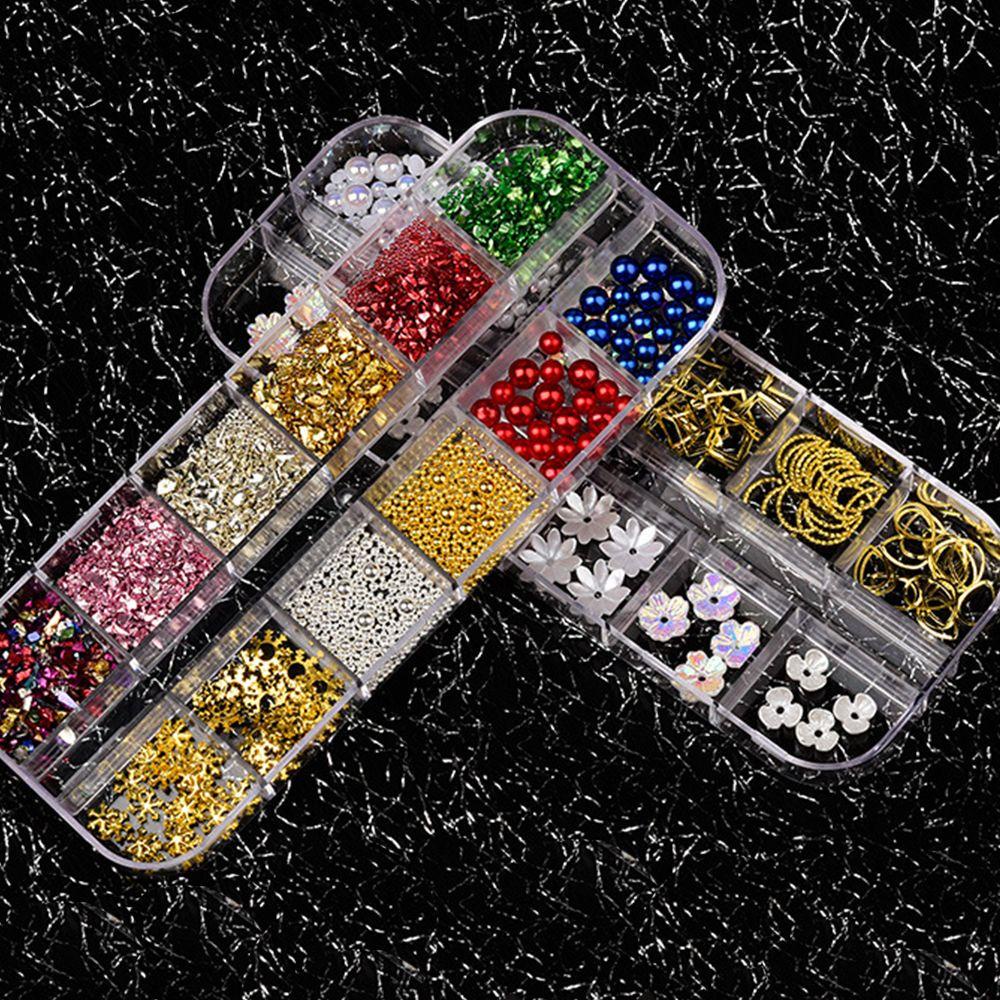 OCEANMAP Phụ Kiện Trang Trí Móng Tay 3D Hình Vỏ Sò Độc Đáo