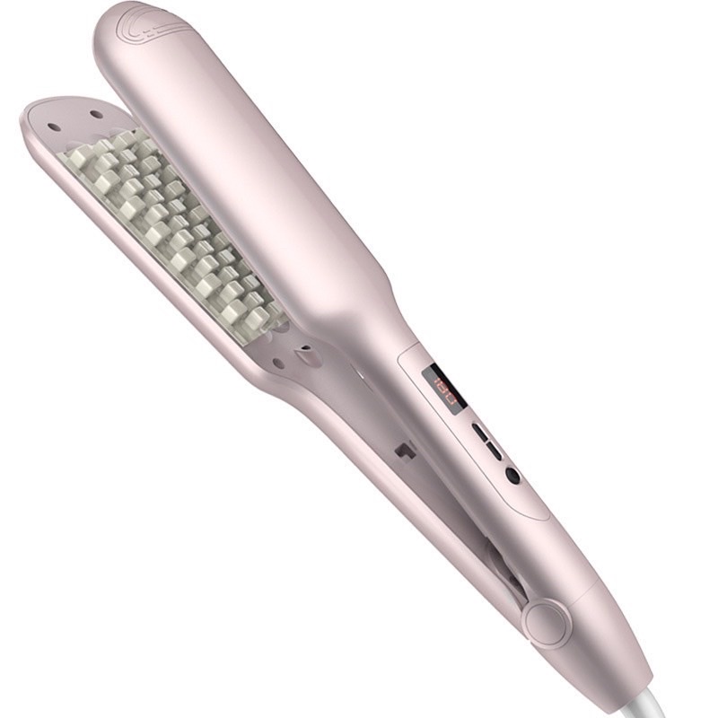 Máy bấm tóc phồng chân tóc chân vuông mẫu mới hot trend tặng kèm lược và kẹp vịt
