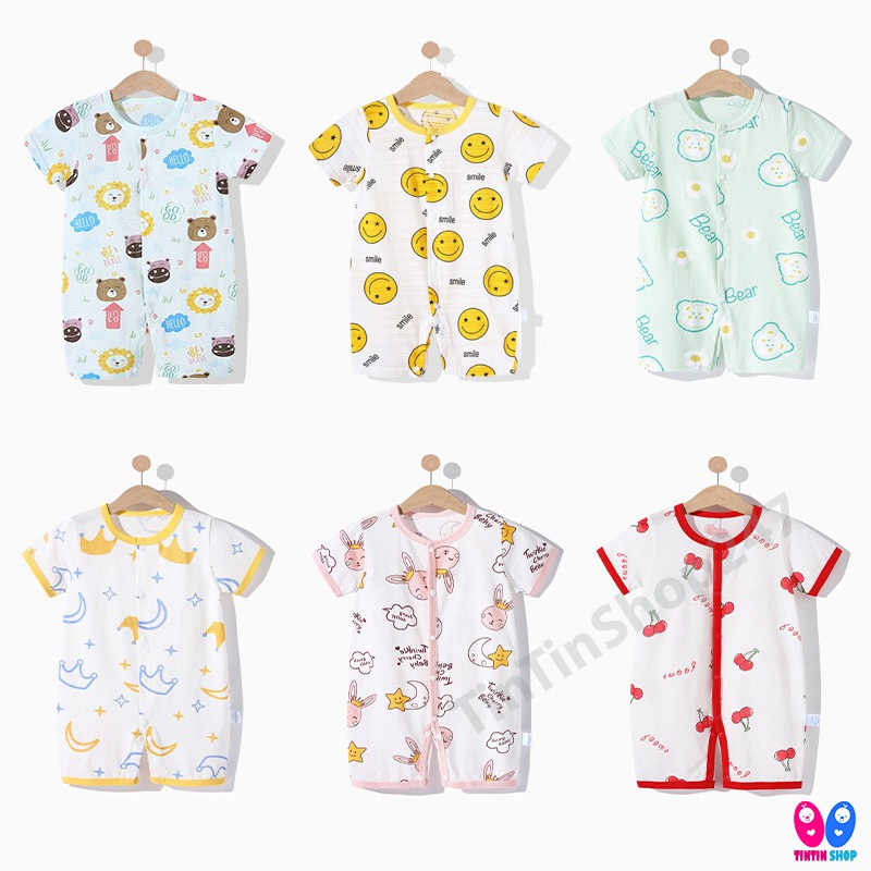 Body đùi cotton thông hơi Hàng Quảng Châu cho bé trai – bé gái mẫu mới 2021 SLH05