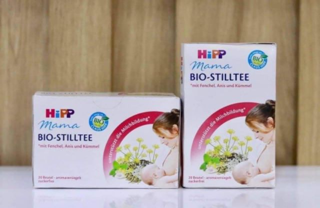 Trà Hipp lợi sữa tiêu chuẩn Bio hàng xách tay Đức