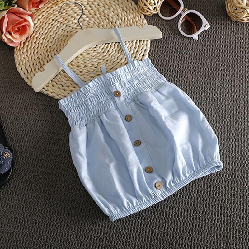 Set quần áo mùa hè xinh xắn dành cho bé gái