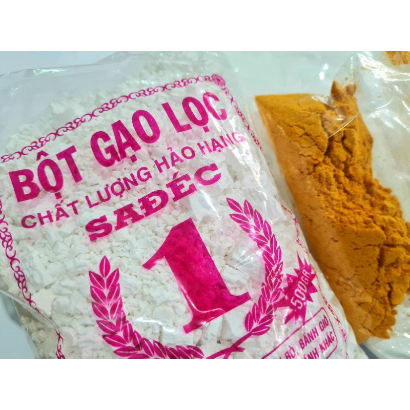 Combo pha bột bánh xèo