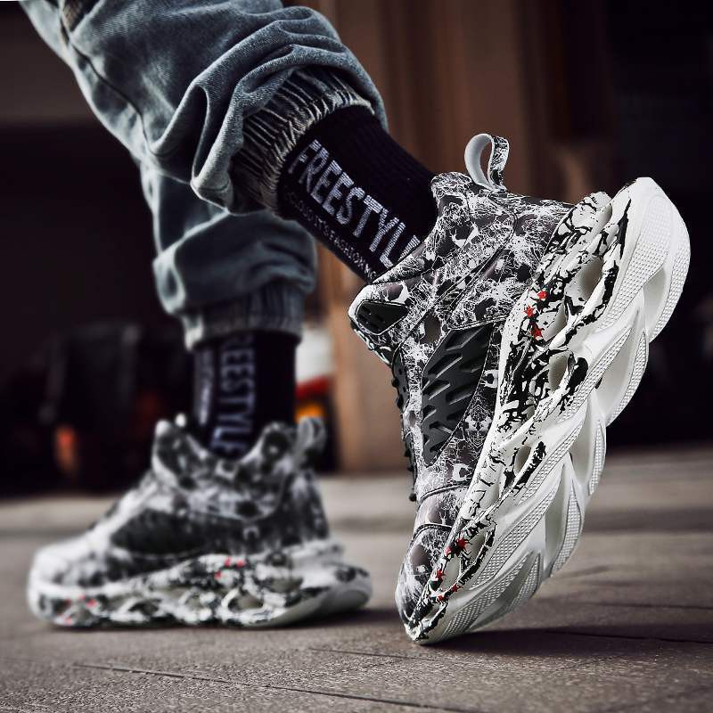 [Mã FACBGO245 giảm 10K đơn bất kì] Giày Thể Thao Bóng Rổ Cổ Cao Cỡ Lớn Thoải Mái Thời Trang Mùa Thu Cho Nam | BigBuy360 - bigbuy360.vn