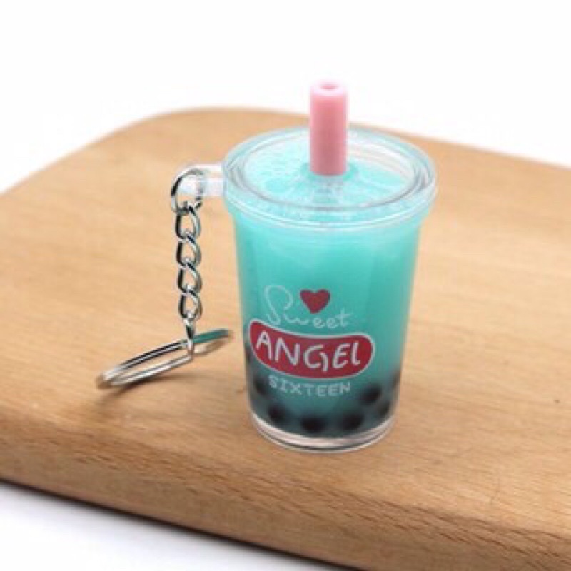 Móc khoá trà sữa