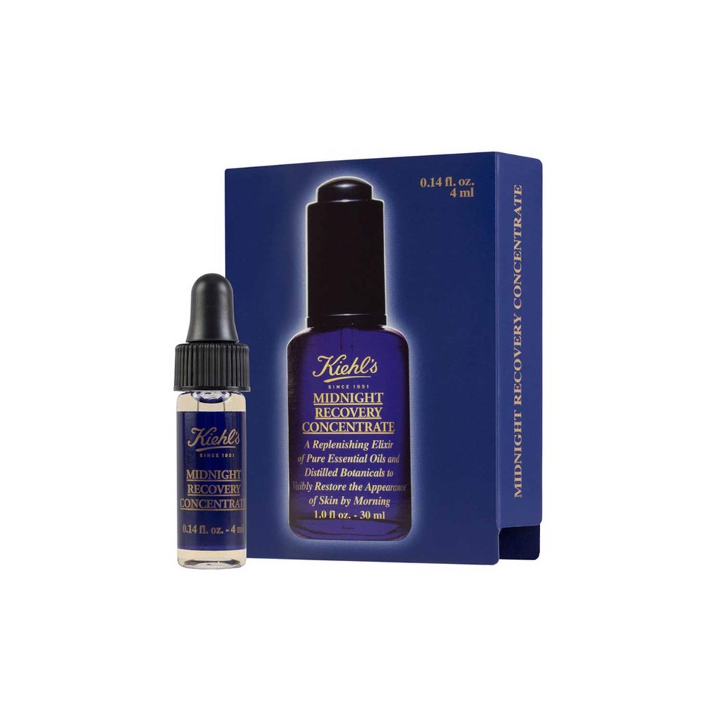 Kiehl's - Minisize - Dầu Dưỡng Da Ban Đêm Kiehl’s Midnight Recovery Concentrate 4ml