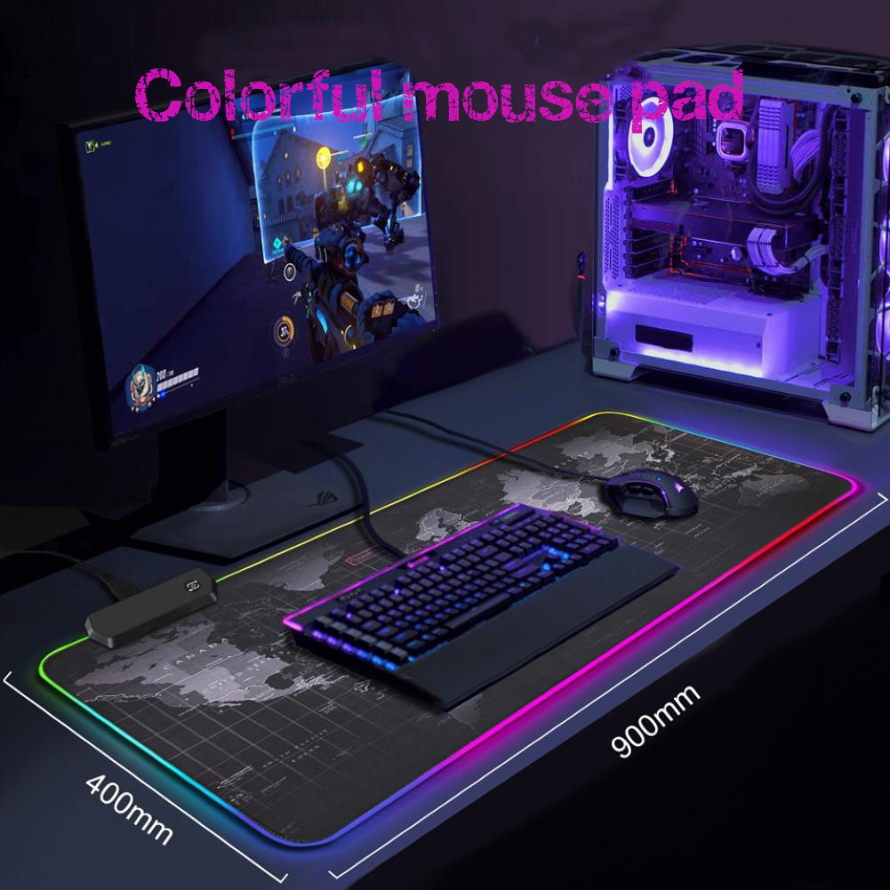 Bàn di chuột chơi game RGB Máy tính dành cho người chơi game Bàn di chuột dành