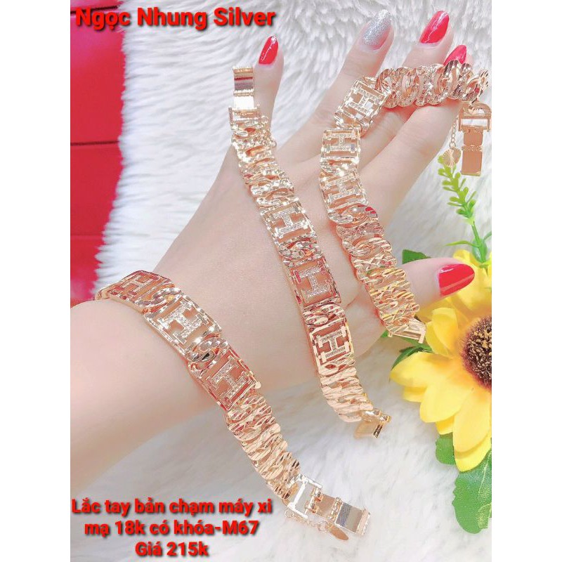 Lắc tay kiểu xi mạ-M67