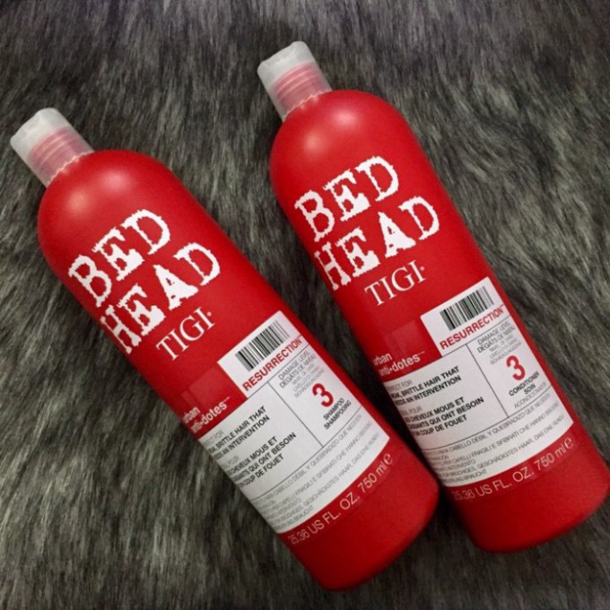 DẦU GỘI ĐẦU TIGI ĐỎ CHĨNH HÃNG BED HEAD 1500ML / CẶP DẦU GỘI XẢ THƠM CAO CẤP HỒNG, XANH, ĐỎ, TRẮNG, TÍM/ PHỤC HỒI TÓC XƠ