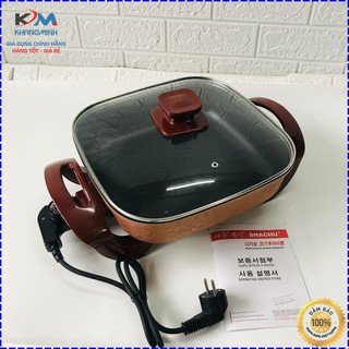 Chảo điện lẩu điện cao cấp Sachu