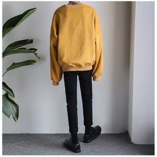 ÁO NỈ SWEATER NAM OVERSIZE