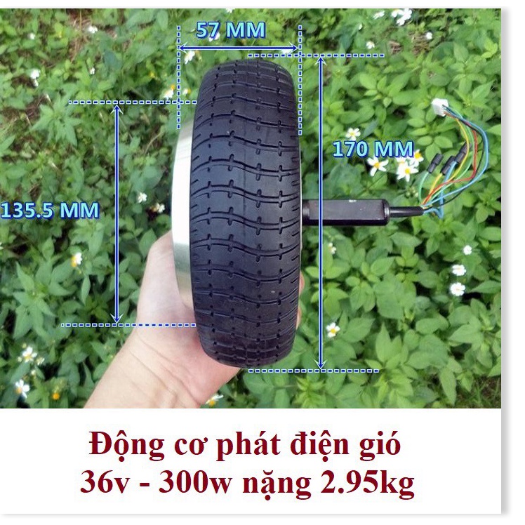 Động cơ Bánh xe điện 14inch 60v, xe Scooter 6.5inch 36v mới 100%