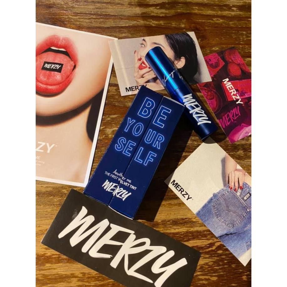 Son Kem Lì Merzy The First Velvet Tint V6 Vỏ Xanh LIMITED KING DC SIÊU HOT Giữ Màu Lâu Trôi | BigBuy360 - bigbuy360.vn