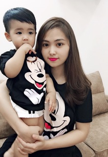 SET ÁO MẸ CON 140k